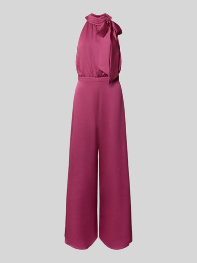 Swing Jumpsuit met opstaande kraag Felroze - 2
