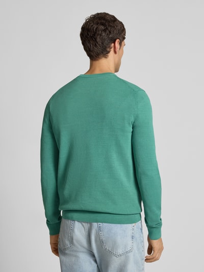 Marc O'Polo Regular Fit Strickpullover aus reiner Baumwolle Mint 5