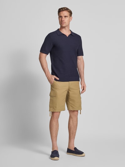Jack & Jones Szorty cargo o kroju regular fit ze szlufkami na pasek model ‘COLE BARKLEY’ Beżowy 1