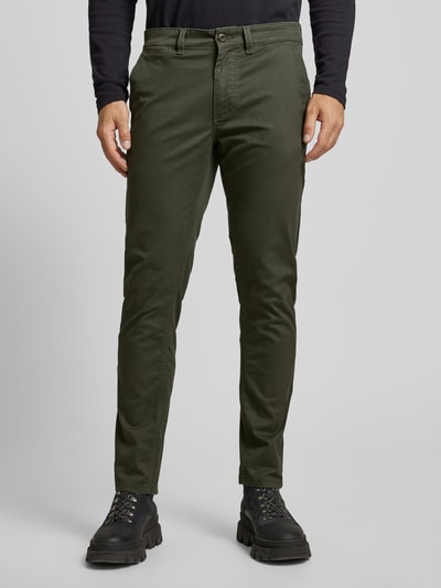 camel active Chino mit französischen Eingrifftaschen Oliv 4