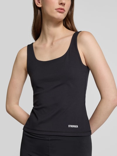 Stronger Tanktop mit Karree-Ausschnitt Black 3