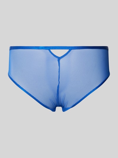 Triumph Slip mit Cut Out Modell 'PALINA COSMIC HEARTBEAT' Royal 3