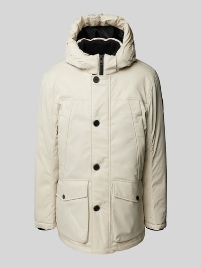 Tom Tailor Parka mit abnehmbarer Kapuze Offwhite 1