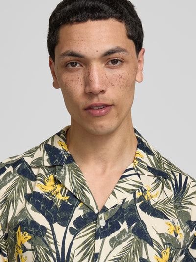 ONLY & SONS Regular Fit Freizeithemd aus reiner Viskose Modell 'DASH' Ecru 3