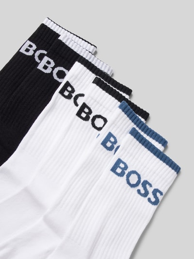 BOSS Socken mit Label-Detail im 6er-Pack Weiss 2