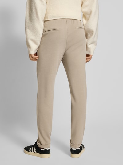 Only & Sons Regular fit stoffen broek met tunnelkoord, model 'NEWKODYL LIFE LINUS' Beige - 5