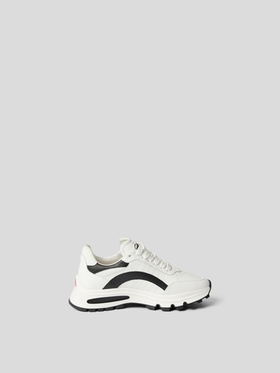 Dsquared2 Accessoires Sneaker aus Leder mit Label-Details Weiss 5