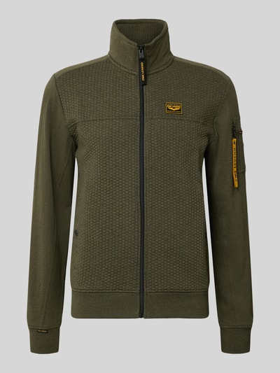 PME Legend Sweatjacke mit Reißverschluss Oliv 2