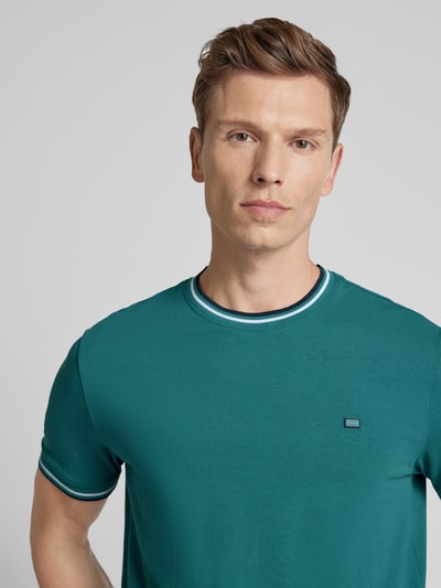 Christian Berg Men T-shirt met ronde hals Metallic groen - 3