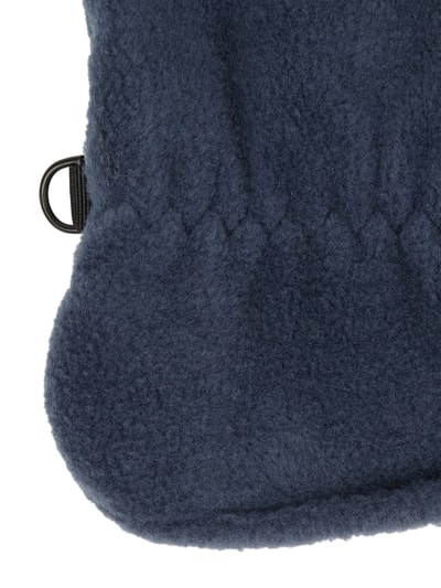 Loevenich Handschuhe aus Fleece Jeansblau 2