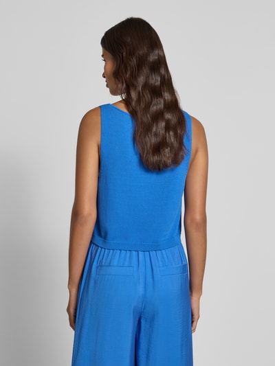 INFLUENCER'S CHOICE BY P&C* Top z dzianiny z dekoltem w łódkę Niebieski 5