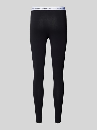 Guess Leggings mit elastischem Bund Modell 'CARRIE' Black 3