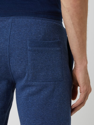 Superdry Sweatshorts aus Baumwollmischung Hellblau Melange 3