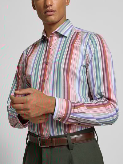 OLYMP Level Five Slim Fit Freizeithemd mit Kentkragen Kitt 3