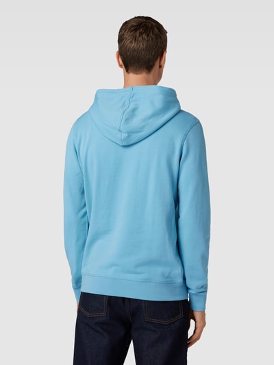 BOSS Orange Hoodie mit Label-Patch Modell 'WETALK' Hellblau 5