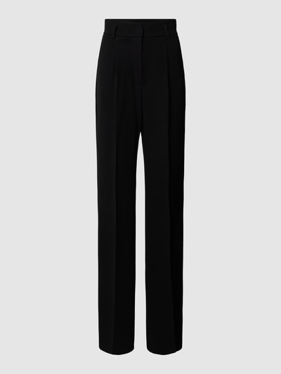 Max Mara Studio Pantalon met persplooien, model 'GHISA' Zwart - 2