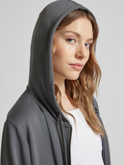 Soyaconcept Sweatjacke mit Kapuze Modell 'Banu' Mittelgrau 3