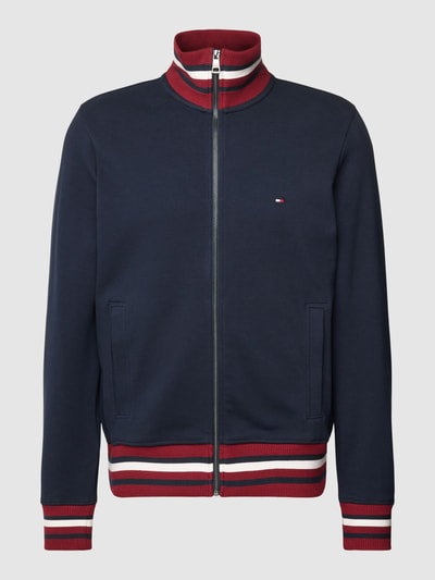 Tommy Hilfiger Sweatjacke mit Logo-Stitching Marine 2