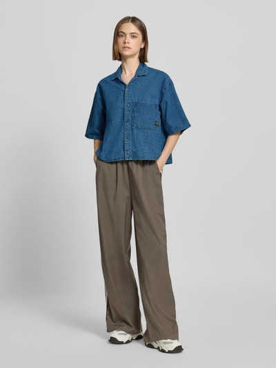 G-Star Raw Relaxed Fit Jeansbluse mit Brusttasche Jeansblau 1