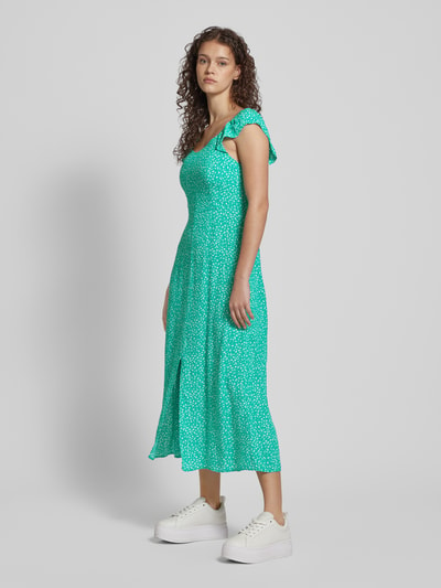 Tom Tailor Denim Midi-jurk met all-over print Grasgroen - 1