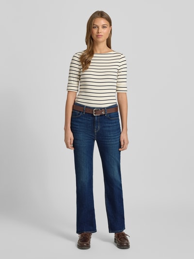 Lauren Ralph Lauren Straight Fit Jeans mit Eingrifftaschen Modell 'DEAVIE' Jeansblau 1