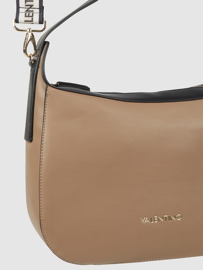 VALENTINO BAGS Hobo Bag in Leder-Optik Modell 'Cous' Taupe 3