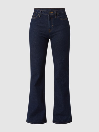 Esprit Jeansy z poszerzaną nogawką z dodatkiem streczu  Ciemnoniebieski 2
