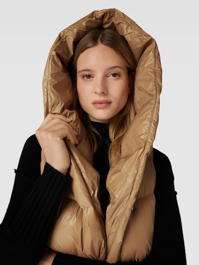 BOSS Black Women Daunenweste im ärmellosen Design Modell 'Paholina' Camel 3