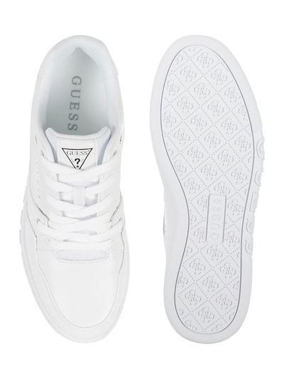 Guess Sneaker in Leder-Optik Modell 'Julien' Weiss 5