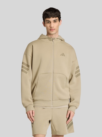 adidas Sportswear Regular Fit Trainingsjacke mit Kapuze Oliv 4