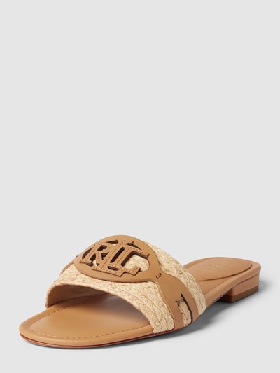 Lauren Ralph Lauren Sandalen met labeldetail Beige - 1