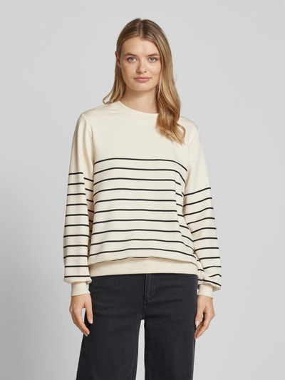 Soyaconcept Sweatshirt mit Rundhalsausschnitt Modell 'BARNI' Beige 4