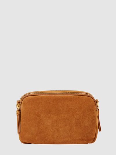 Les Visionnaires Crossbody Bag aus Veloursleder Modell ''Emily' Cognac 4