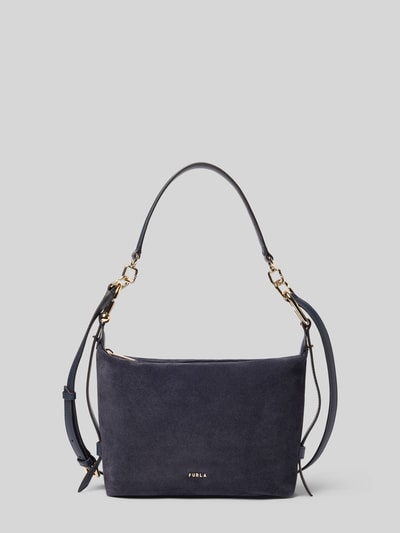 FURLA Hobo Bag mit Reißverschluss Modell 'TONIE' Dunkelblau 1