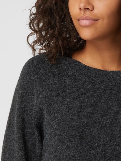 VERO MODA Pullover mit Raglanärmeln Modell 'Doffy' Black 3