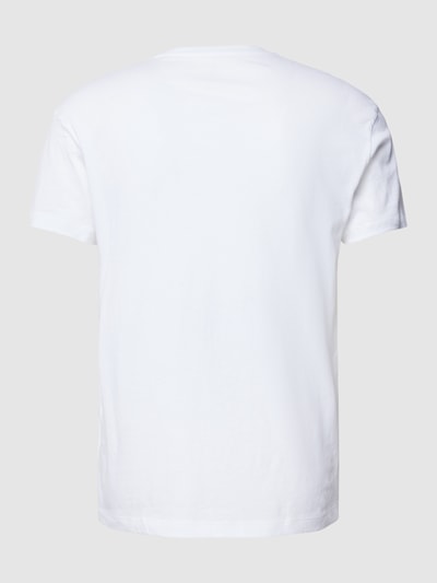 Gant T-shirt z nadrukiem z logo w zestawie 2 szt. Biały 3