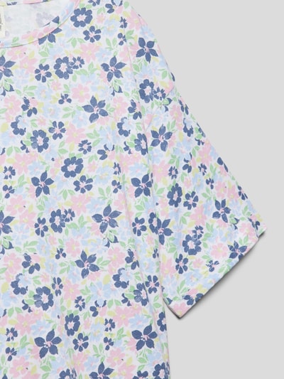 Roxy T-shirt met all-over motief Wit - 2