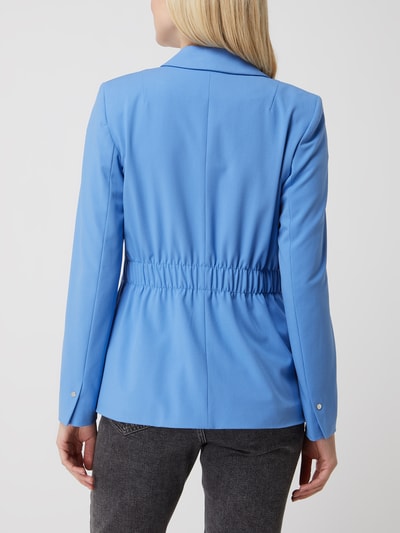 comma Blazer met stretch  Hemelsblauw - 5