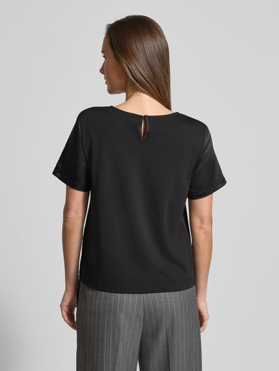 Weekend Max Mara Regular Fit T-Shirt mit Lyocell-Anteil Modell 'ZONA' Black 5