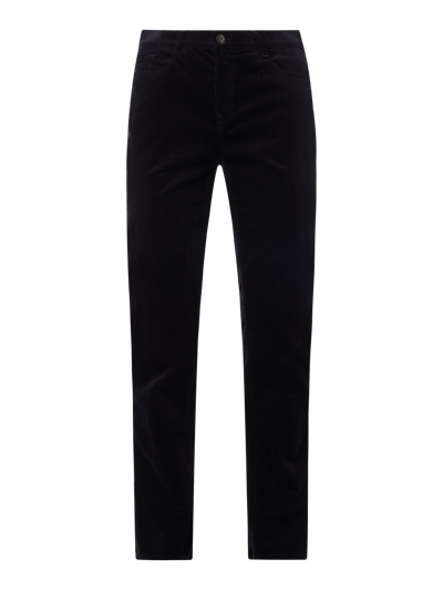 Brax Slim Fit Cordhose mit Stretch-Anteil Modell 'Mary' Marine 1