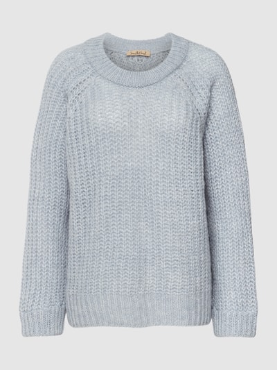 Smith and Soul Strickpullover mit Label-Applikation Bleu 2