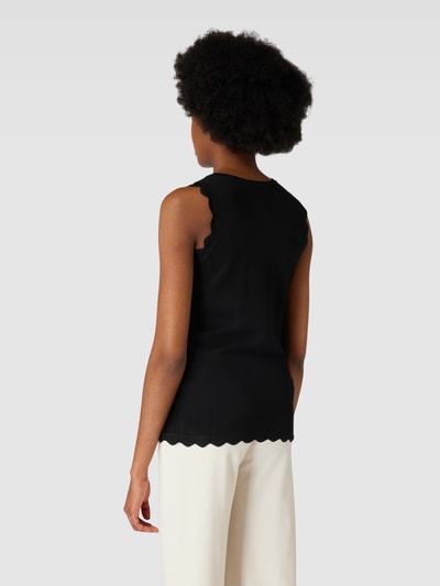 Betty Barclay Tanktop met golvende zoom Zwart - 5
