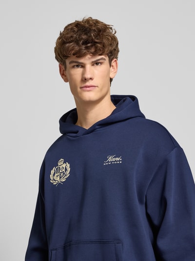 KARL KANI Hoodie met capuchon Donkerblauw - 3