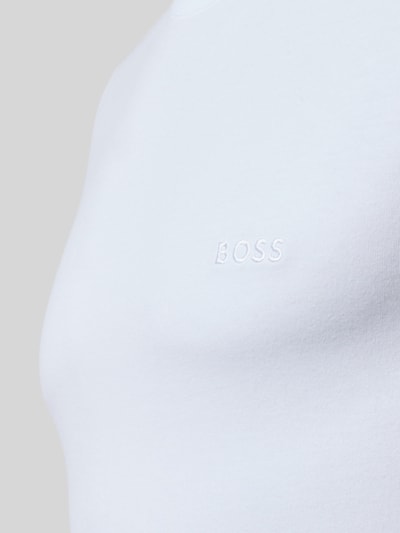 BOSS Slim Fit T-Shirts aus reiner Baumwolle im 3er-Pack Mittelgrau 2