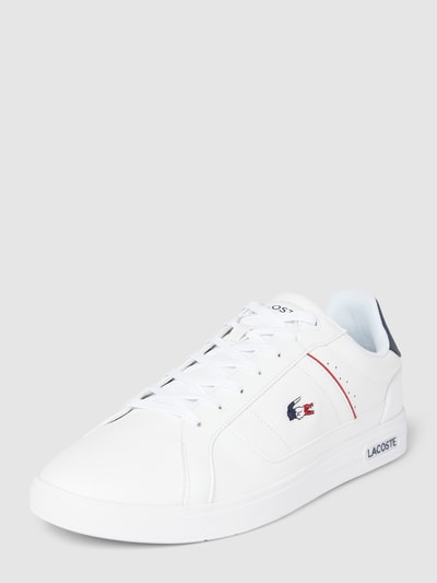 Lacoste Sneaker mit Logo-Stitching Modell 'EUROPA PRO' Weiss 1