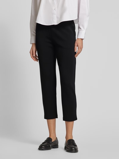 Christian Berg Woman Sweatpants mit Paspeltaschen am Gesäß Black 4