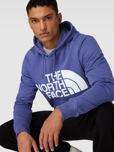 The North Face Hoodie met logoprint, model 'STANDARD' Blauw - 3