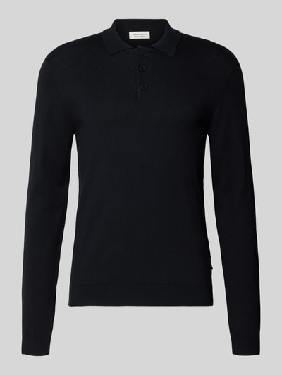 Casual Friday Strickpullover aus Baumwoll-Kaschmir-Mix Modell 'FRODE' Black 2