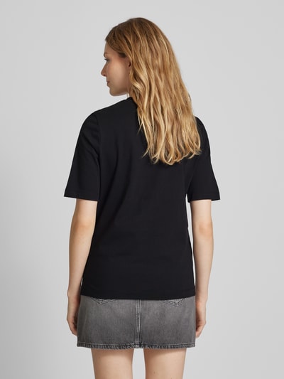 Selected Femme T-Shirt mit Label-Stitching Modell 'SIGNE-HANKIE' BLACK 5