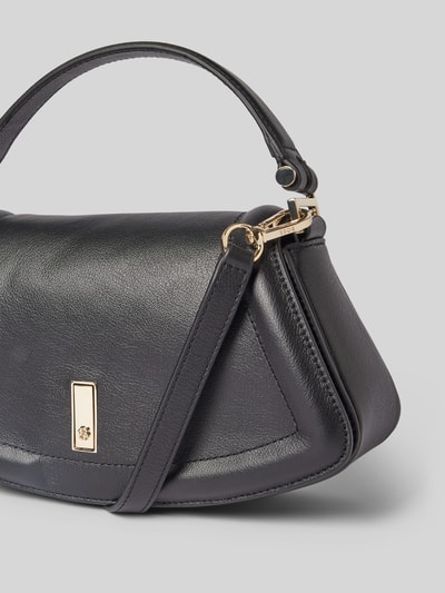 BOSS Torba z uchwytami z delikatnie fakturowanej skóry cielęcej nappa model ‘ARIELL’ Czarny 3